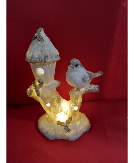 Oiseau sur une branche led