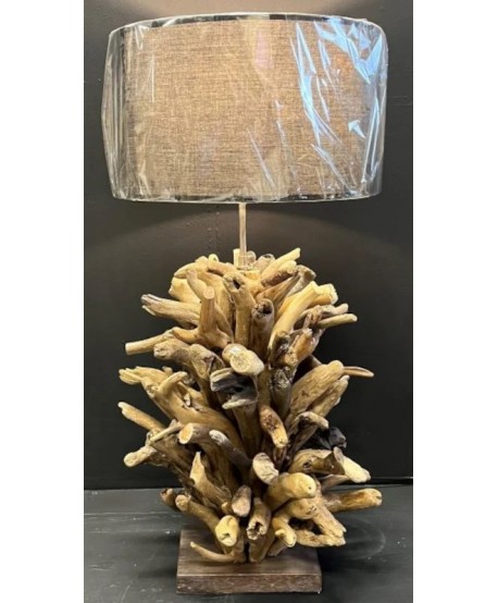 Lampe Bois 45 CM