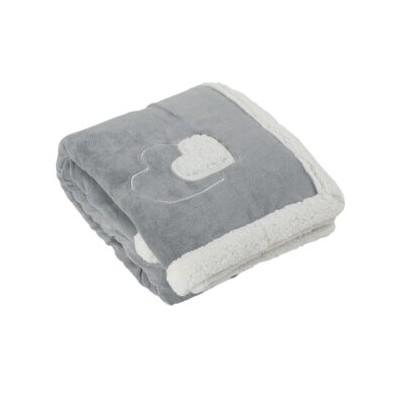 Plaid Cocooning Gris