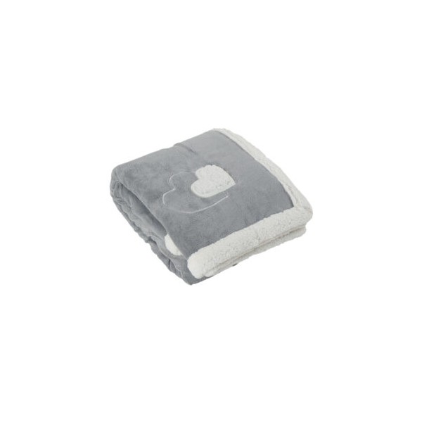 Plaid Cocooning Gris