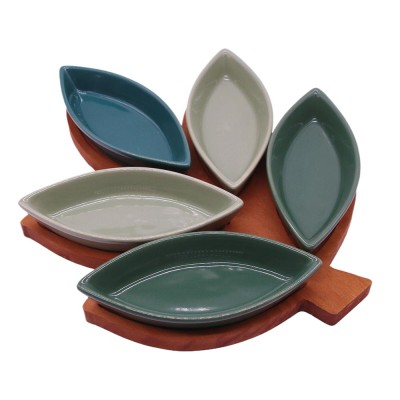 Set de 5 ramequins en grès...