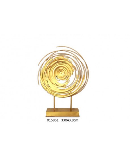 Déco Spirale dorée