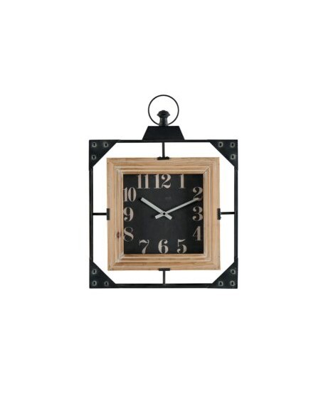 Horloge murale carrée