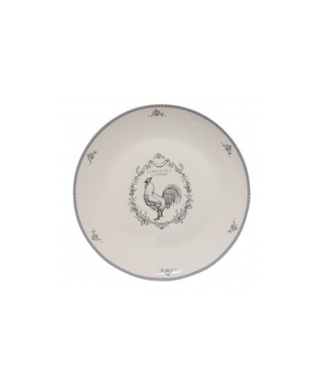 Assiette plate 26 cm Coq
